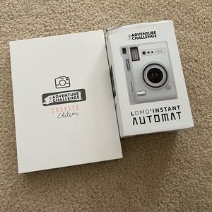 NEW Adventure coupled scrap book & Polaroid camera